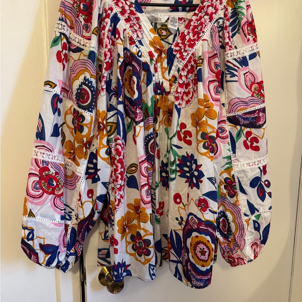 Floral Multicolor Women's Top
